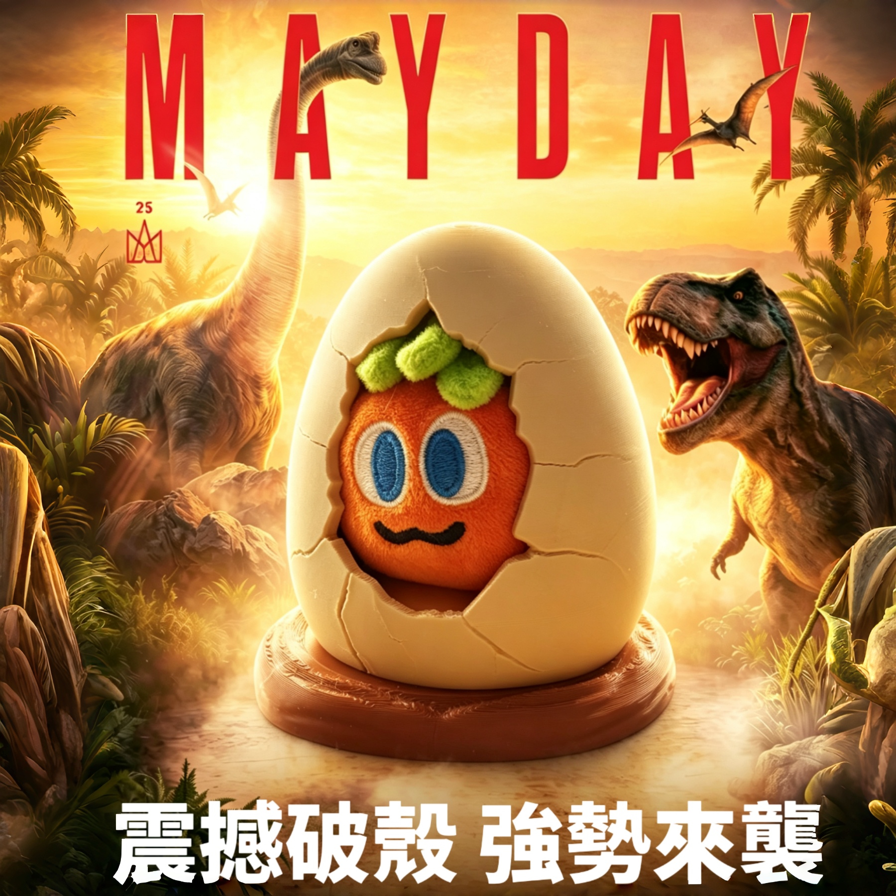 【恐龙破壳头套】·卜卜娃衣图片
