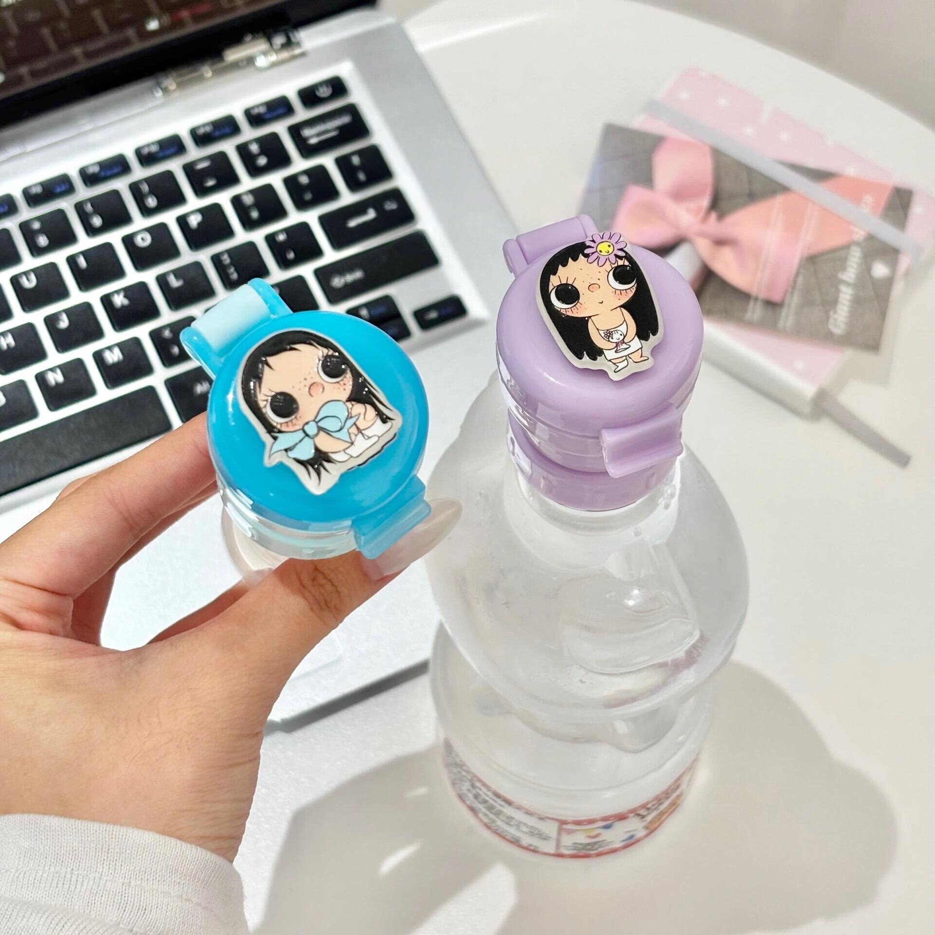 小玉矿泉水吸管盖转换头防呛防漏图片