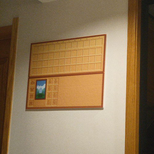星露谷毛毡拼豆收纳展示板