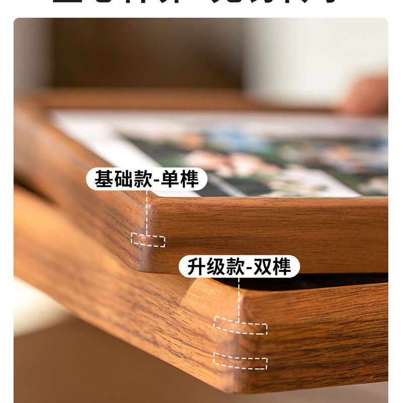 情侣拍立得洗照片拼图宫格相框摆台定制diy打印生日周年纪念礼物