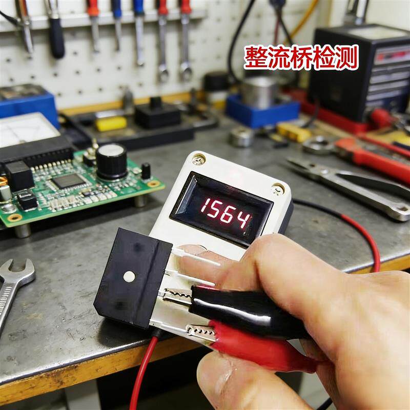 晶体管耐压测试仪+稳压二极管测试设备+DIY电子元器件