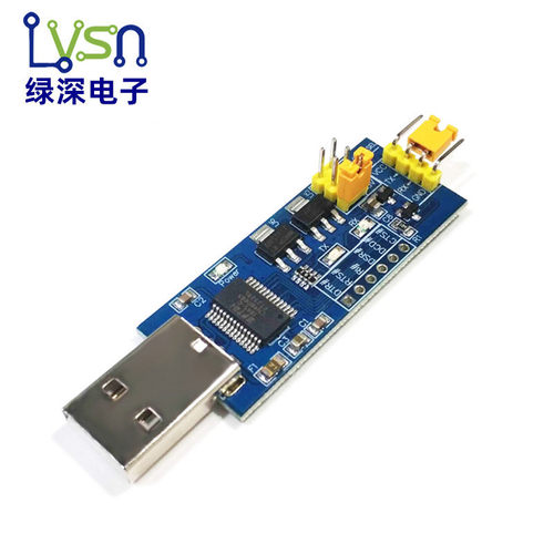 USB转TTL串口小板5V/3.3V/1.8V电平 烧录线 FT232RL串口模块