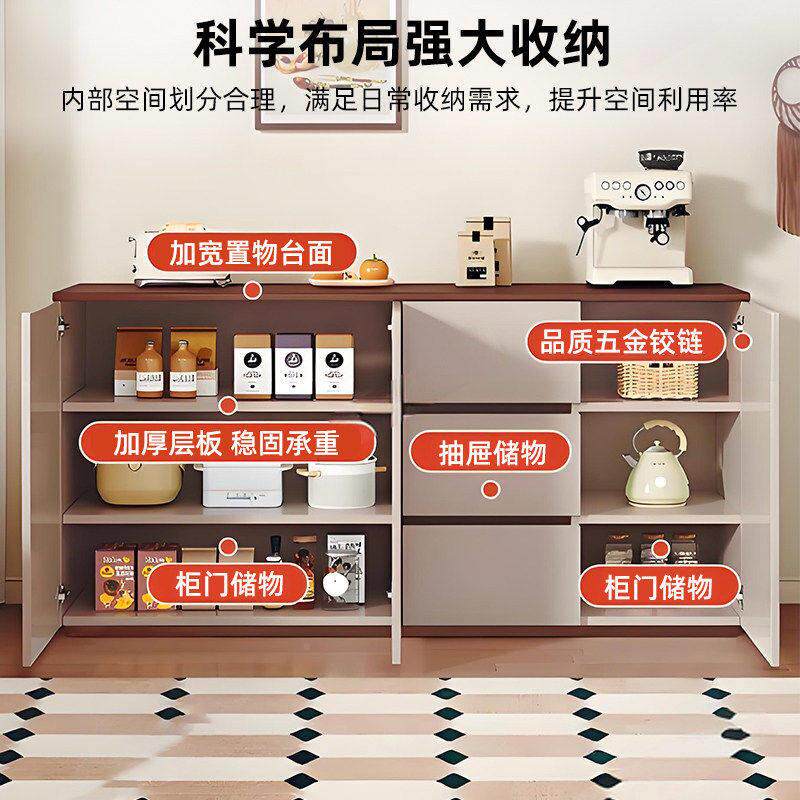 餐边柜靠墙一体储物柜6现简07约柜客厅家用收纳代柜橱202新款置物