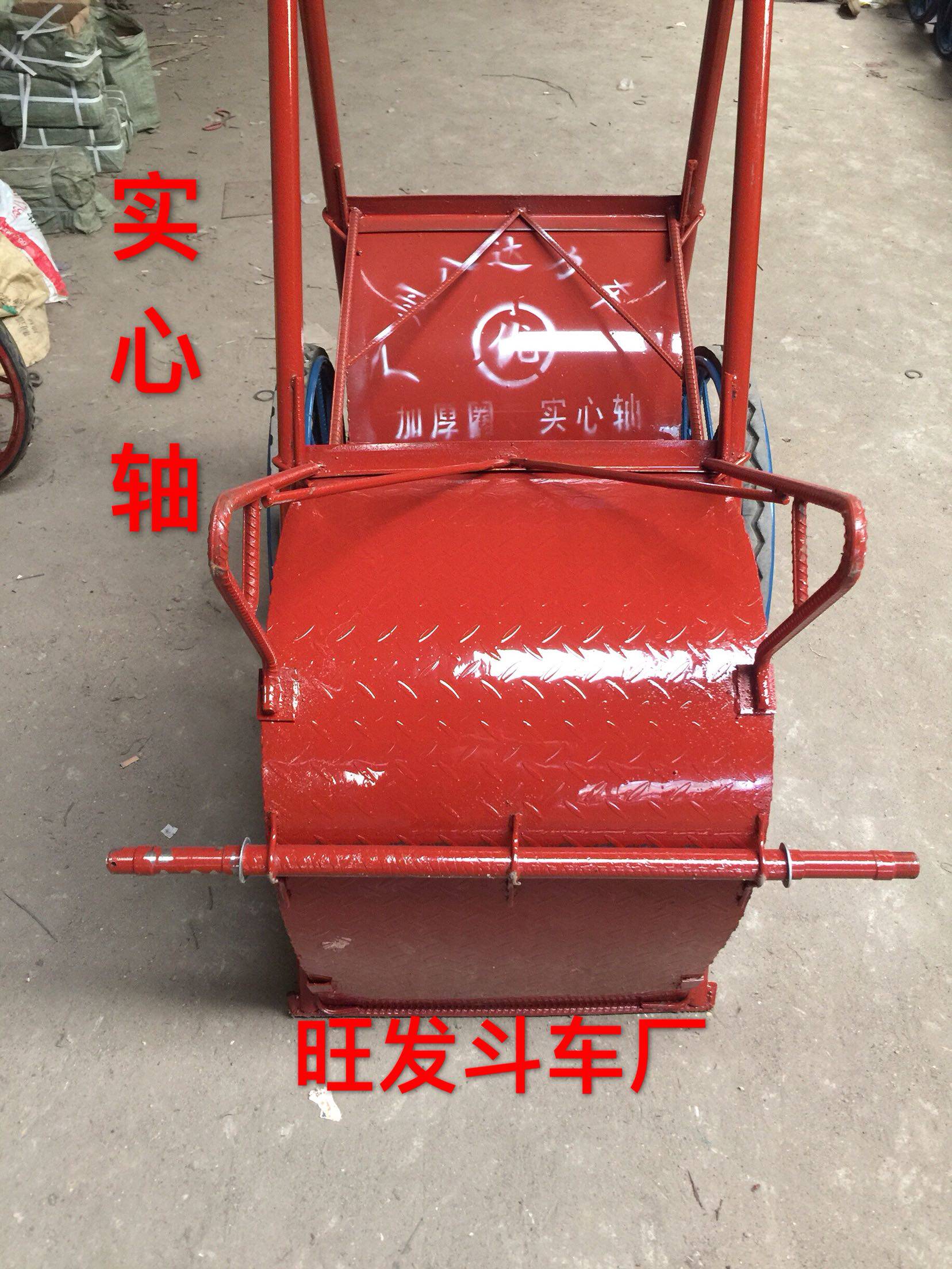 斗加深斗车小斗建筑工地手推加厚输运料水泥垃圾加深斗车厂家直销