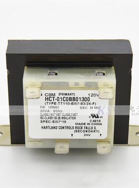 美国MILLER米勒CO2焊机 20VA 115V转24VAC UL美式隔离控制变压器