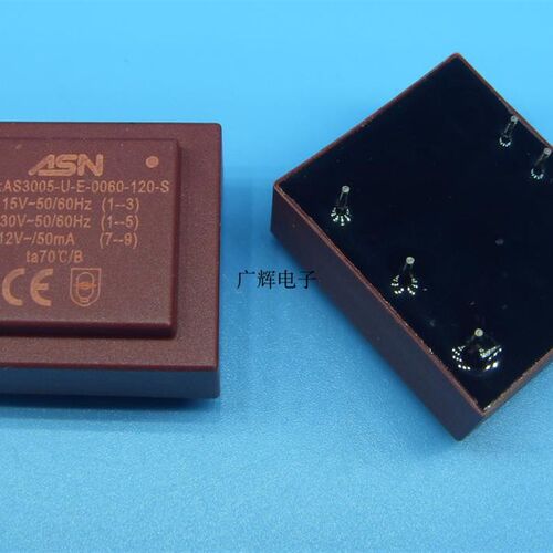 0.6VA (1-3-5)0-115V-230V转单(7-9)12V变压器AS3005 替 3000276