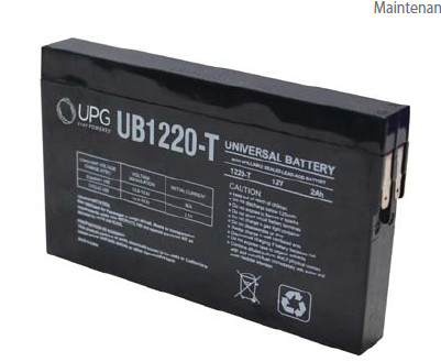 正品全新UB1220-T 12V2AH医疗设备 通信电源 照明电源用蓄电池