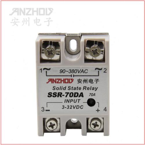 SSR-70DA 70A 固态继电器 直流控制交流