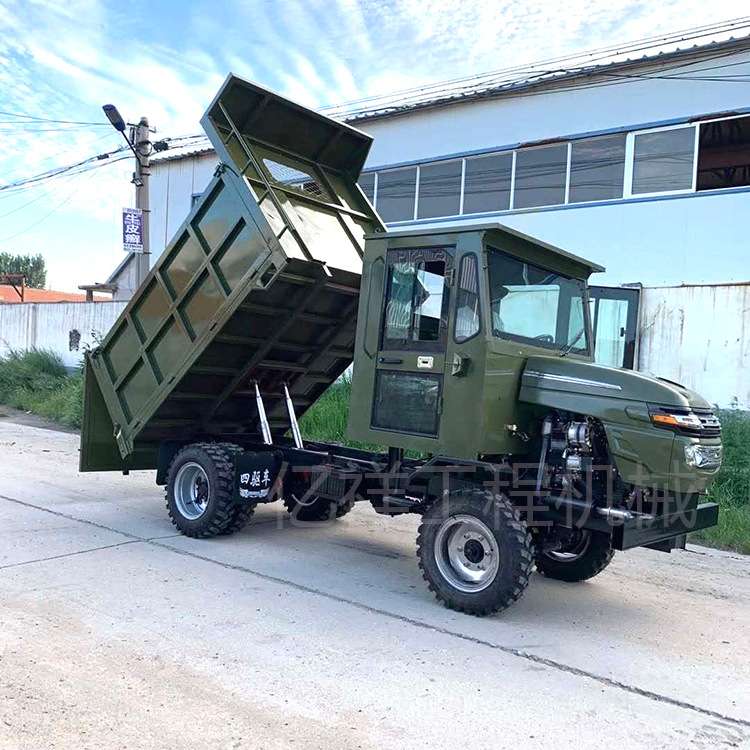 山东小3吨拖拉机 四驱后驱四不像 四轮农用运输车座驾式矿工程车