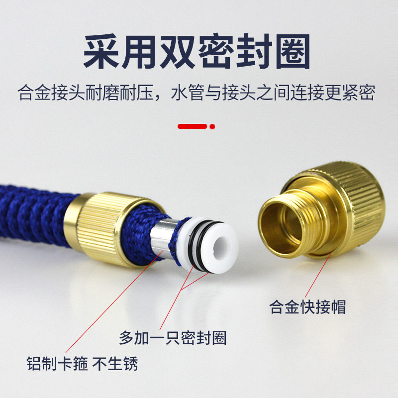 伸缩水管软管自来水管子浇水家用洗车高压四4分浇菜专用防冻防爆