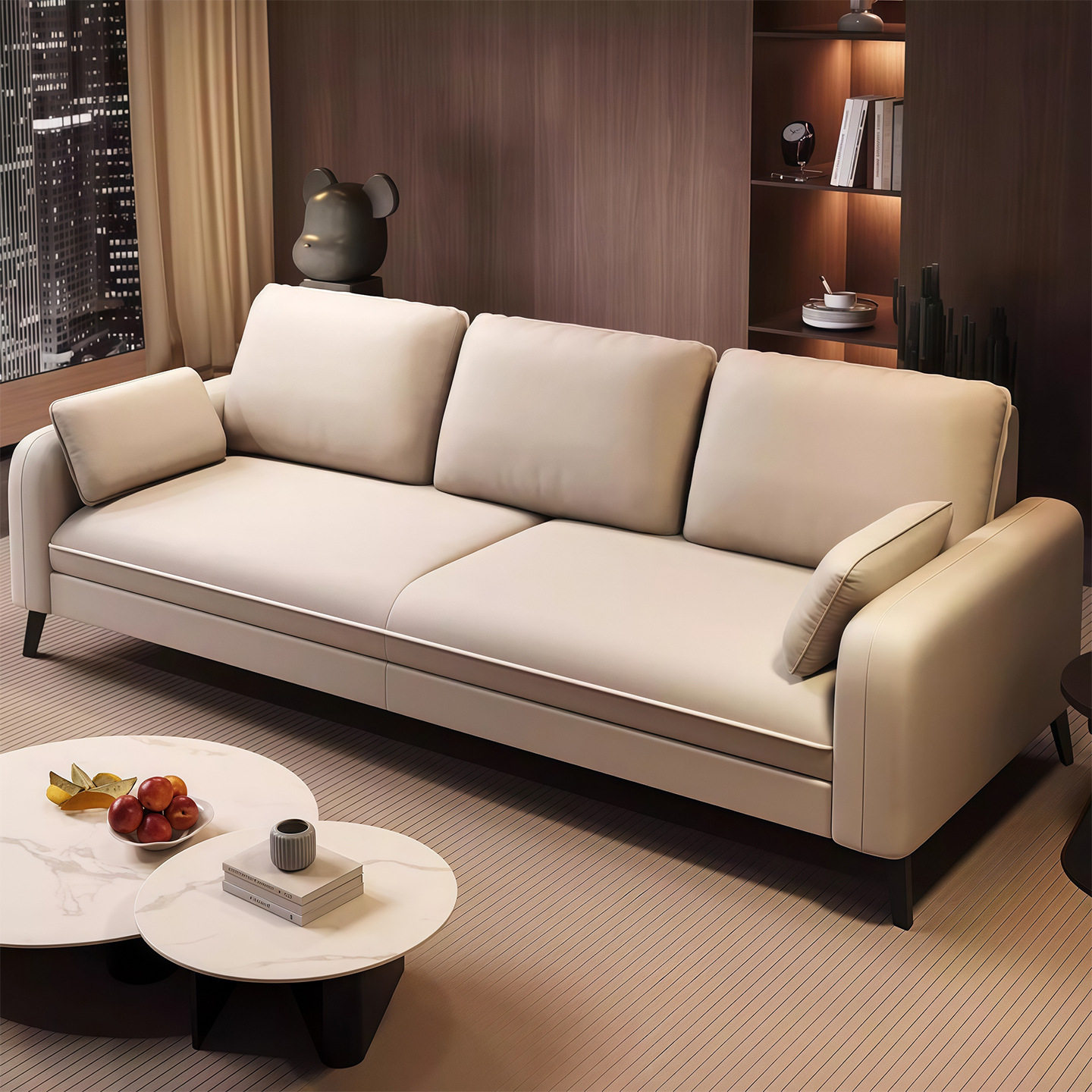 沙发小户型客厅2026新款现代简约休息区接待出租房双人布艺小沙发