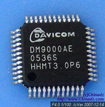 热卖集成DM9000AE进口拆机带板DM9000AE