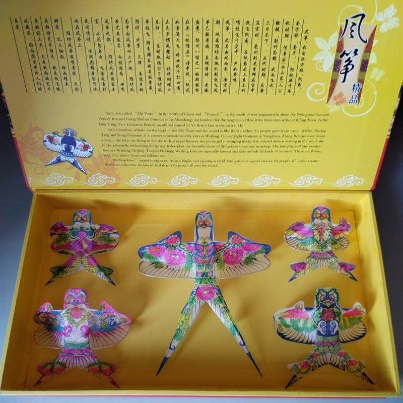 潍坊传统风筝观赏风筝手绘工艺品八仙十二金钗沙燕特色礼品纪念品