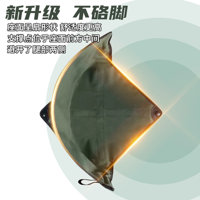 米娅怪诞美术生折叠凳椅子画凳靠背美术生专用折叠板凳板凳凳写生