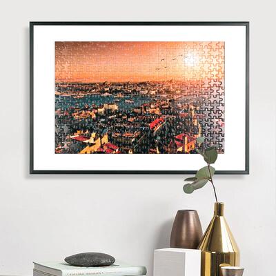 拼图框70x50x75相框架裱框1000片81.3*40.6cm500片98*34画框定制