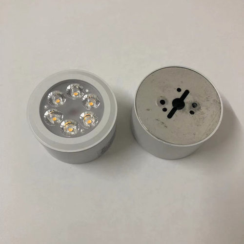 超薄明装射灯led3w5w7w9w12w18瓦圆形吸顶天花灯客厅过道外置筒灯