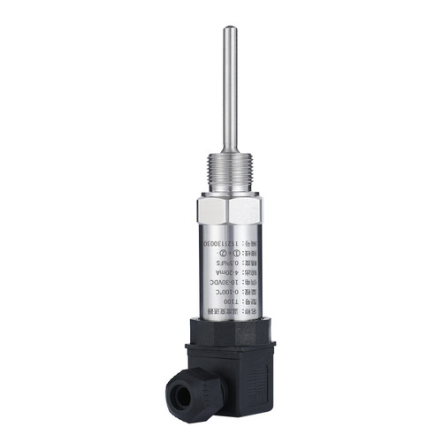 一体化温度变送器4-20mA插入式温度传感器0-10V热电阻485