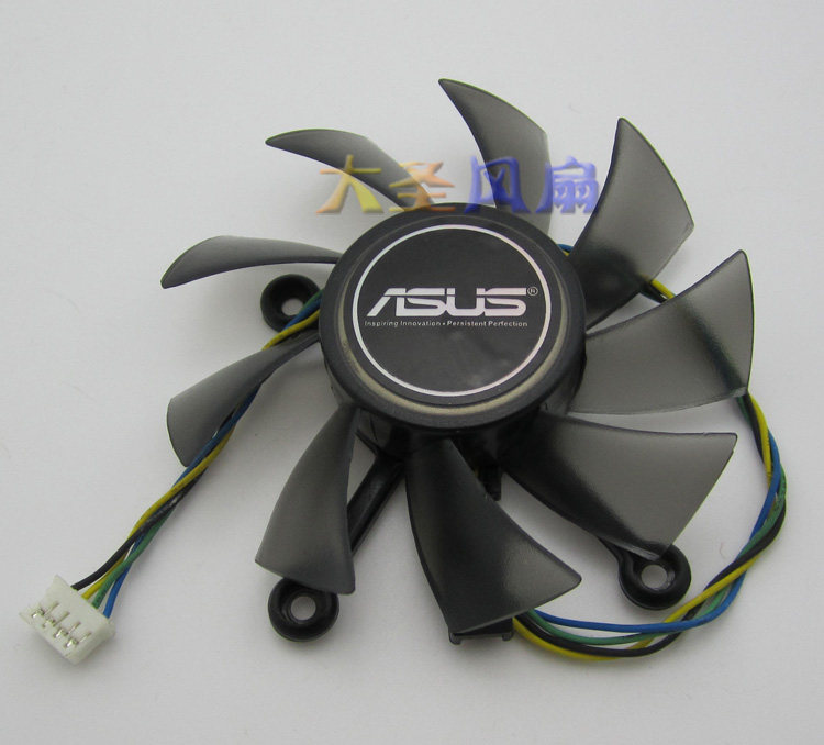 华硕GTS450 550  550TI显卡风扇 R128015SU R12015BU  12V 0.5A