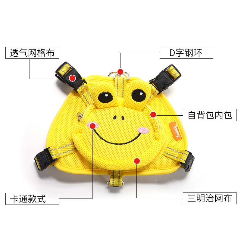 狗狗书包猫背包萌宠胸背带牵引绳宠物小背包小型犬胸前自背包外出