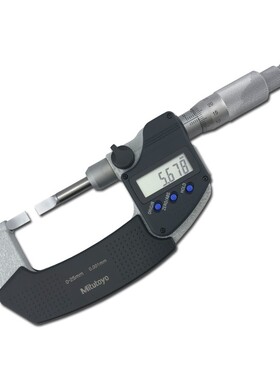 日本三丰数显叶片千分尺422-230 0-25mm 0.001MM薄片外径测微器