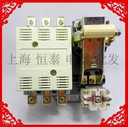 精品上海人民交流接触器 CJT1-60 线圈电压220V380V CJ10-60 60A