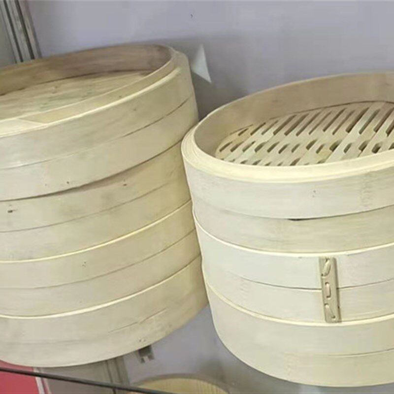商用毛竹笼3.5/4/4.5/5/5.5/6/6.5/7/8寸小笼包饺子蒸笼手工蒸屉