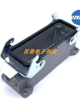 WAIN唯恩重载连接器 封底底座H24B-SF-2L/SC/W-M25 PG21 哈丁浩亭