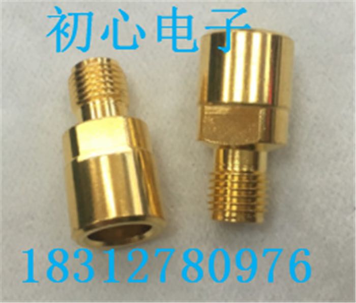 SMA公头快插转SMA母头高频6G转换驳接头SMA-JK全铜镀金优质转接头