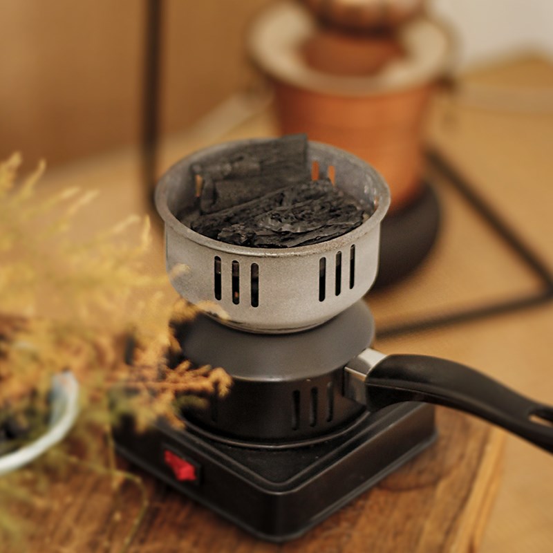信龙堂纯天然无烟碳木炭茶道围炉煮茶烧烤煮茶烧水炭火炉户外露营