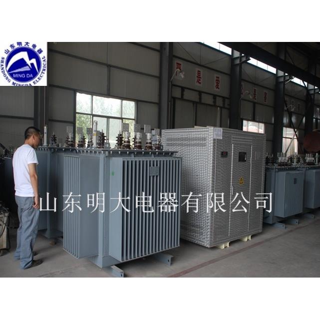 山东变压器铭牌密封型户外电力变压器S13-250KVA油浸式三级能效