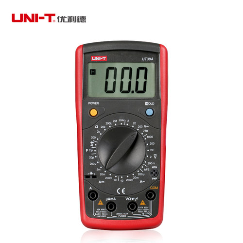 包邮优利德数字万用表 UT39A UT39B UT39C UT39E 万用表表笔 电池