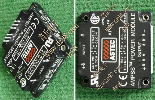 ASTEC AK60A-048L-050F20 5V 20A 100W 电源模块 输入电压36V-72V