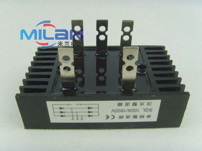 厂家直销三相桥式整流器 SQL100A SQL100-10 桥式整流器 三相桥堆