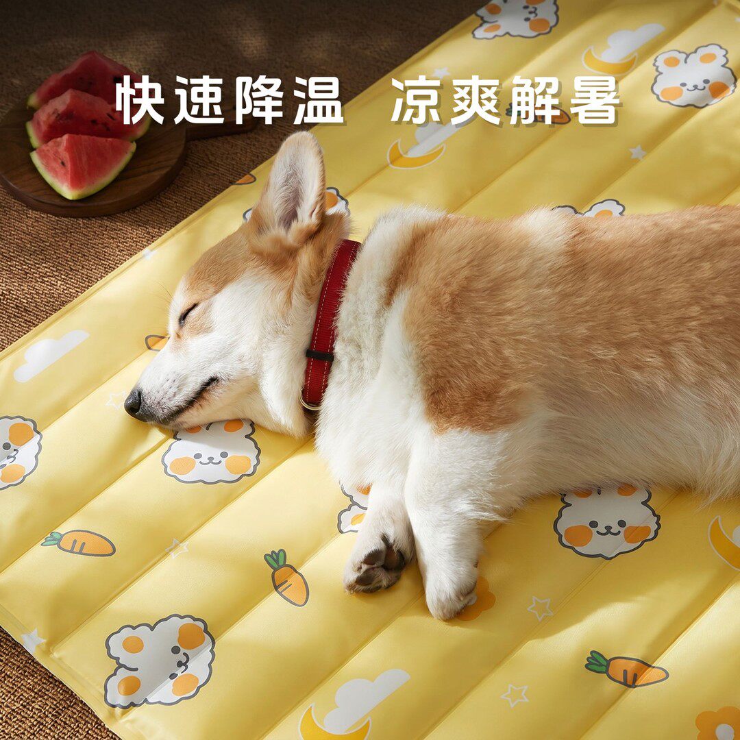 宠物冰垫夏天夏季降温加厚凝胶垫狗狗猫咪凉席垫子耐抓耐磨凉垫-x