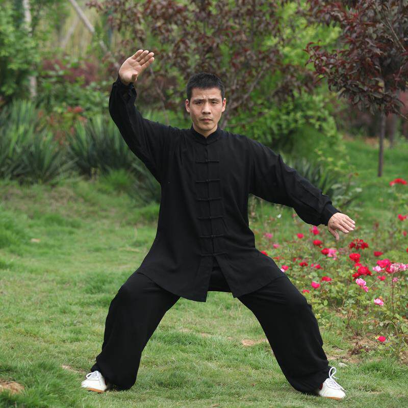 中国风太极服男女春夏秋