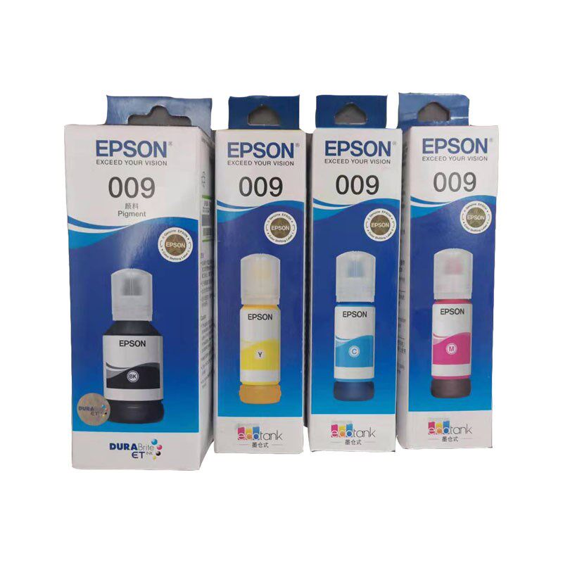 epson爱普生009原装加墨墨水L6558/L15168/L6468/L6498打印机墨水