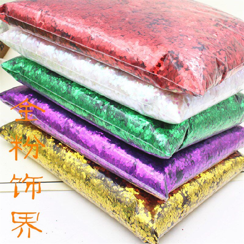 2.5mm金粉饰界/金葱粉/闪光片/七彩亮片/硅藻泥金粉银粉金粉