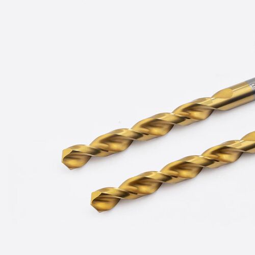 LOBTEX虾唛牌不锈钢麻花钻头含钴高钴钻咀直柄5件套镀钛钻嘴3-8mm
