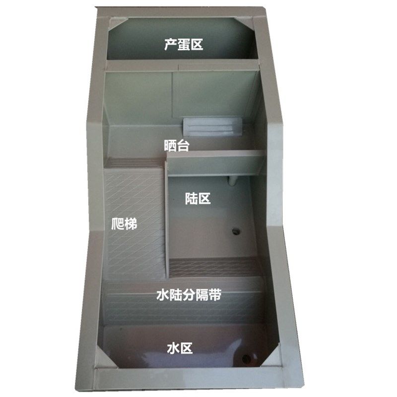 龟池塑料生态龟箱黄缘龟养殖蛋箱半水龟托陆龟乌龟草龟缸产蛋龟盆