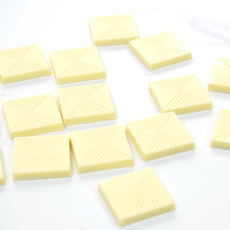 tangba堂巴 6克 32连正方形薄片巧克力模具 方块巧克力PC硬模1451