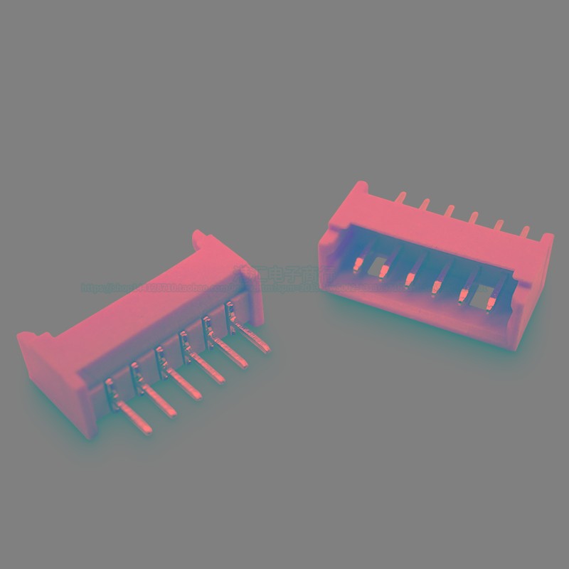 1.25mm间距 直针 插座 接插件 2/3/4/5/6/7/8/9/10P-12P连接器