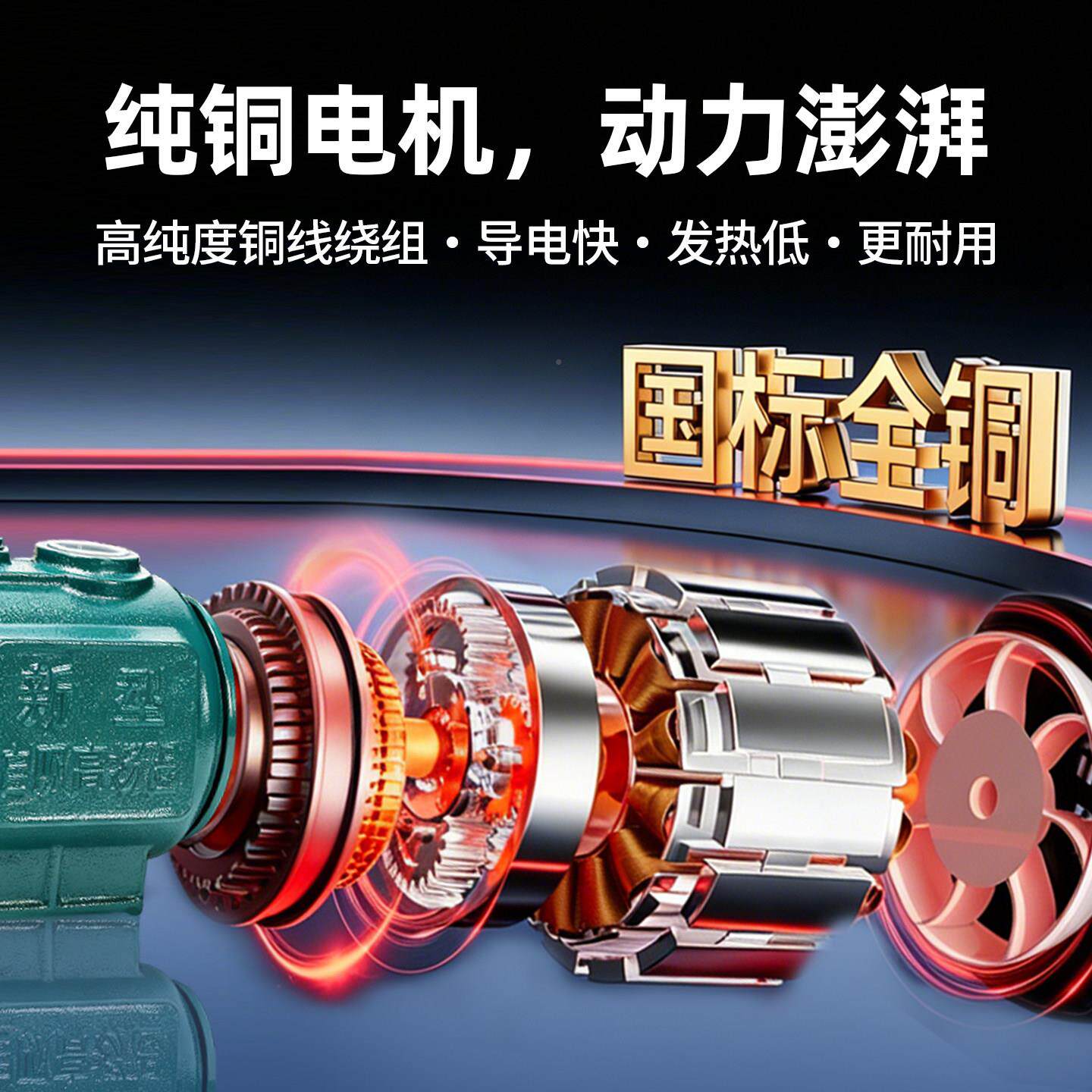 家用螺泵2杆20V自吸泵水水螺杆泵井水自塔供水全动启停自来水增压