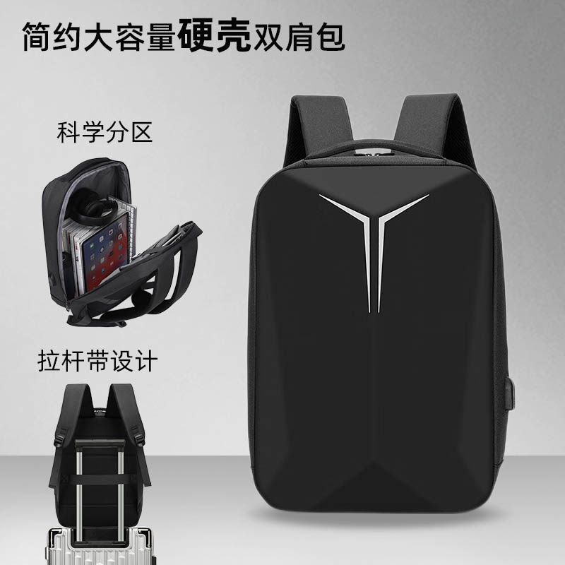 适用联想拯救者y9000p2023电脑包16寸笔记本r9000p双肩揹包硬壳y7