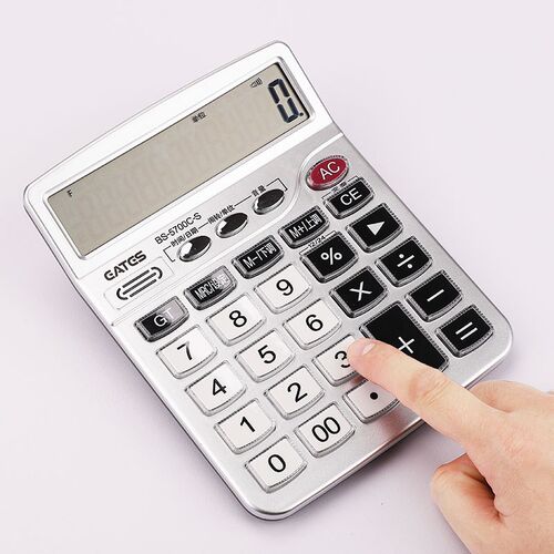 计算器厂家直销EATES伊达时BS-5700C-S 语音计算器时间日期闹钟音