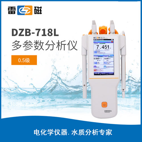 上海雷磁 DZB-718L多参数水质分析仪 E-201-L DJS-1-L DO-958-L