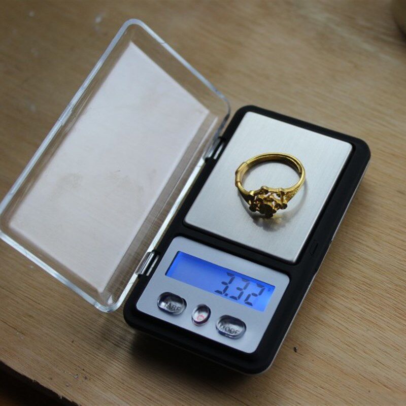 精准迷你珠宝称电子称0.01g口袋秤茶叶称100g200g称药材天平秤
