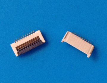 ENTERY恩得利0.5间距超薄FPC/FFC连接器翻盖H1.0全金4/6/7/10/40P