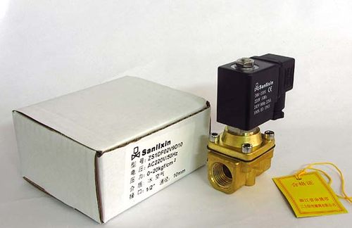 Sanlixin 三力信电磁阀压力0-20KG/PT1/2 ZS1DF02V9D10