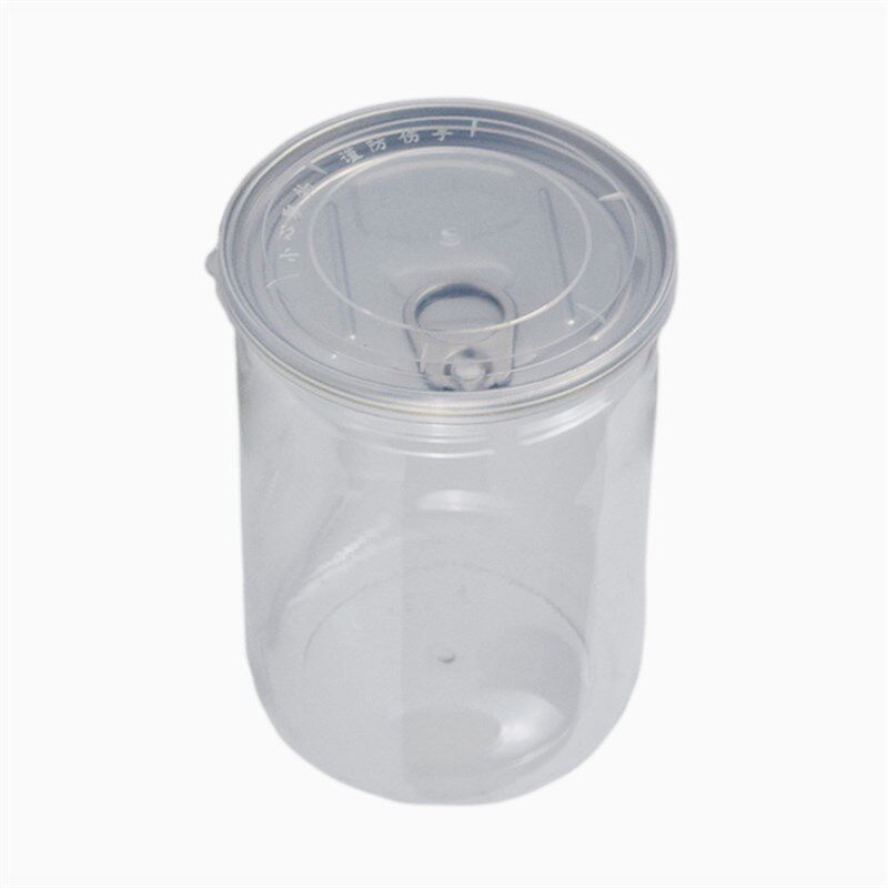 透明塑料易拉罐食品密封罐包装瓶麻辣海鲜酱菜坚果药粉防潮保鲜盒
