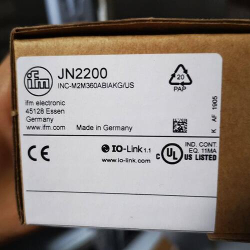 全新原装IFM易福门角度传感器 JN2200 JN2100 JN2101